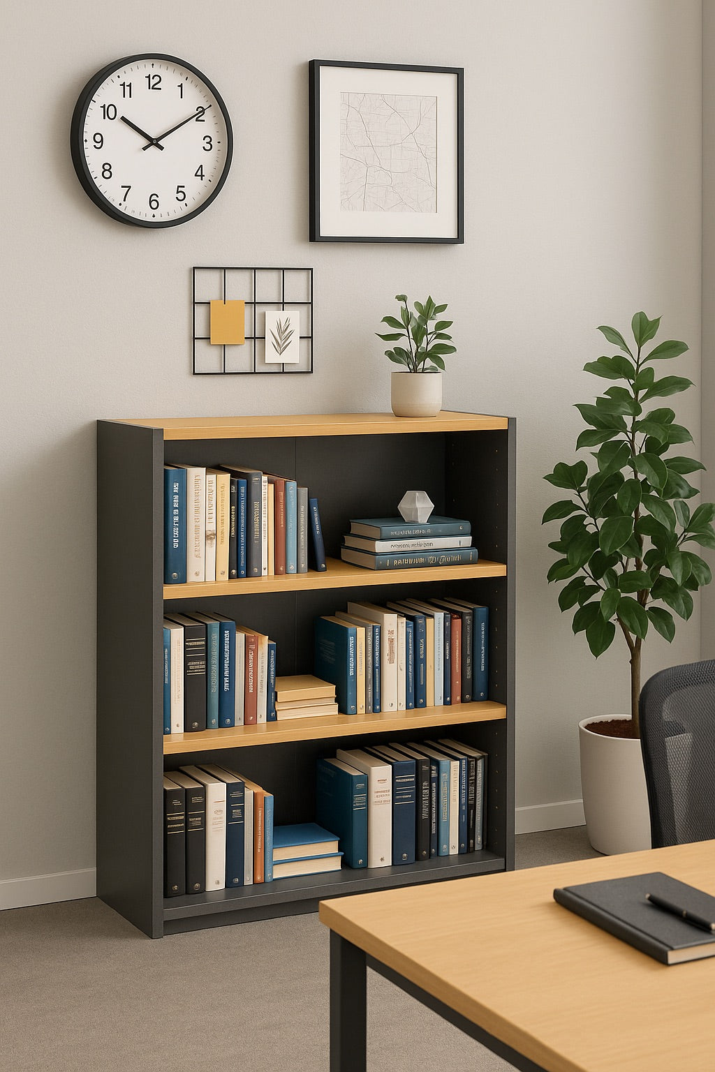 Librero 2 Repisas 1200