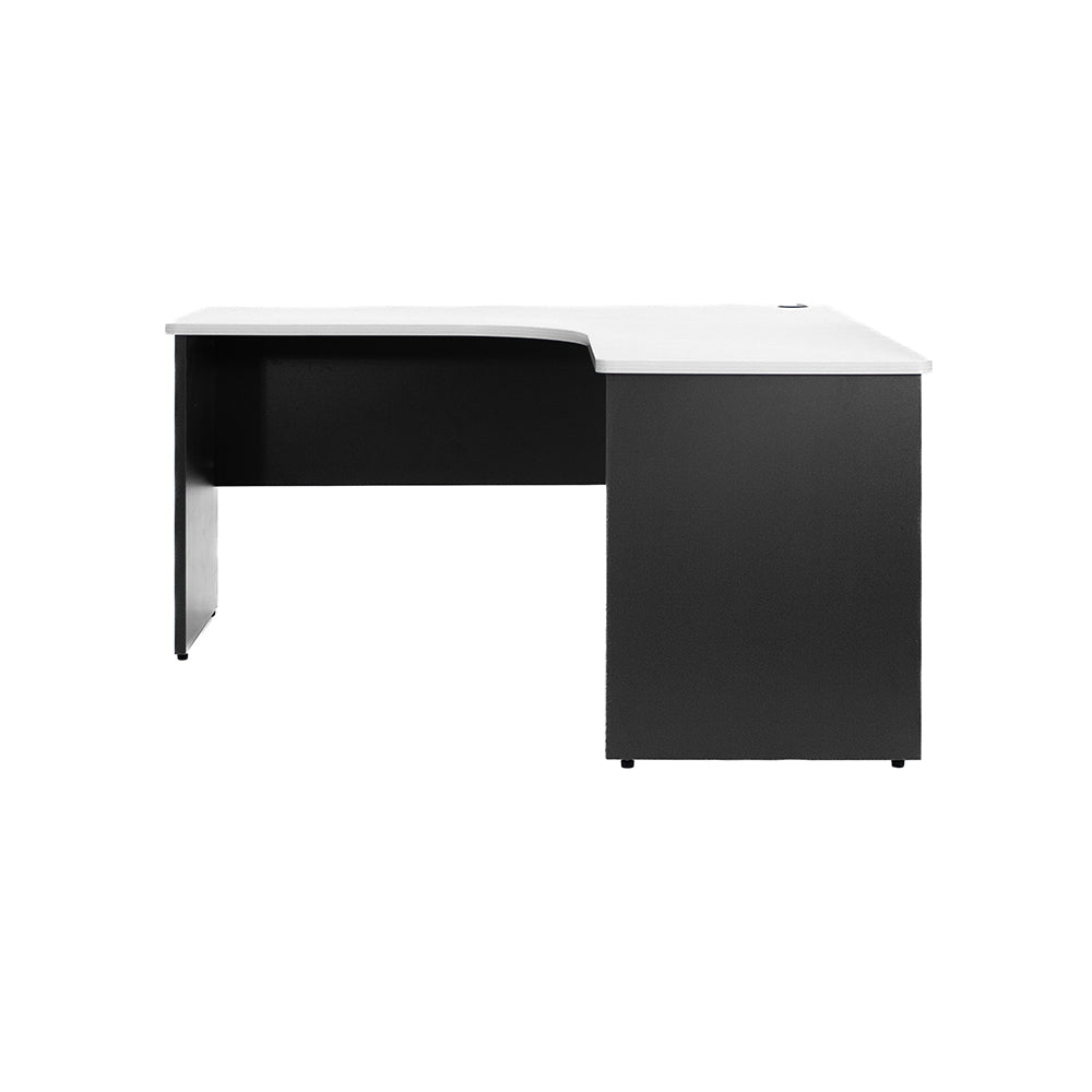 Escritorio de trabajo en L 1500 Blanco