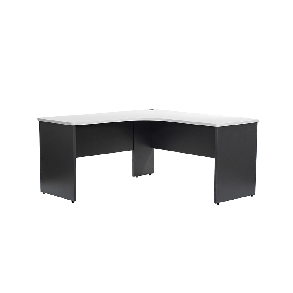 Escritorio de trabajo en L 1500 Blanco