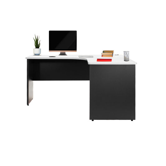 Escritorio de trabajo en L 1500 Blanco