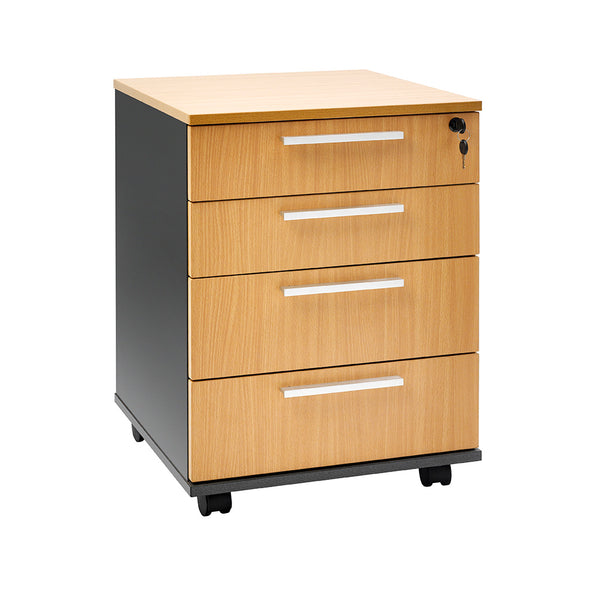Archivero Móvil con 4 Cajones