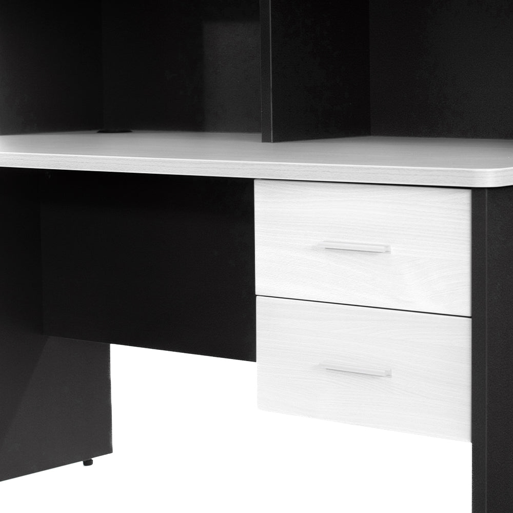 Escritorio de trabajo en L con Cajones 1500 Blanco