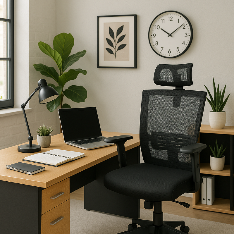 Escritorio de Trabajo con Cajones 1200