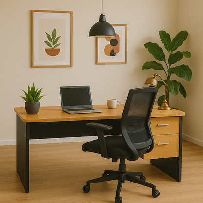 Escritorio de Trabajo con Cajones 1500