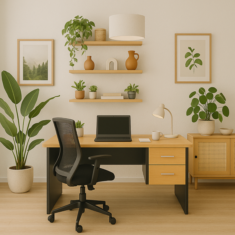 Escritorio de Trabajo con Cajones 1500