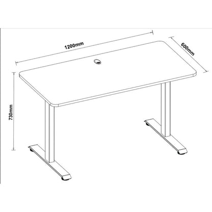 Escritorio Altura Ajustable 1200 Haya | Jasper J